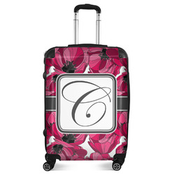 Tulips Suitcase - 24" Medium - Checked (Personalized)