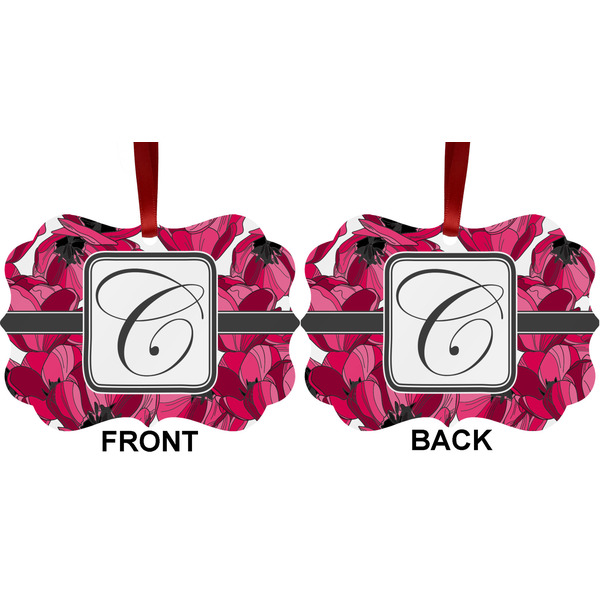 Tulips Metal Benilux Ornament - Front and Back (APPROVAL)