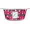 Tulips Stainless Steel Dog Bowl (Personalized)