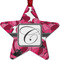 Tulips Metal Star Ornament - Front