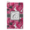 Tulips Microfiber Golf Towel - Small (Personalized)