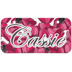 Tulips Mini/Bicycle License Plate (2 Holes) (Personalized)