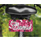 Tulips Mini License Plate on Bicycle - LIFESTYLE Two holes