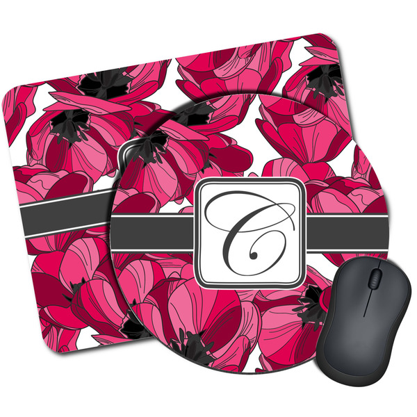 Custom Tulips Mouse Pad (Personalized)