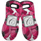 Tulips Neoprene Oven Mitts - Set of 2 w/ Initial