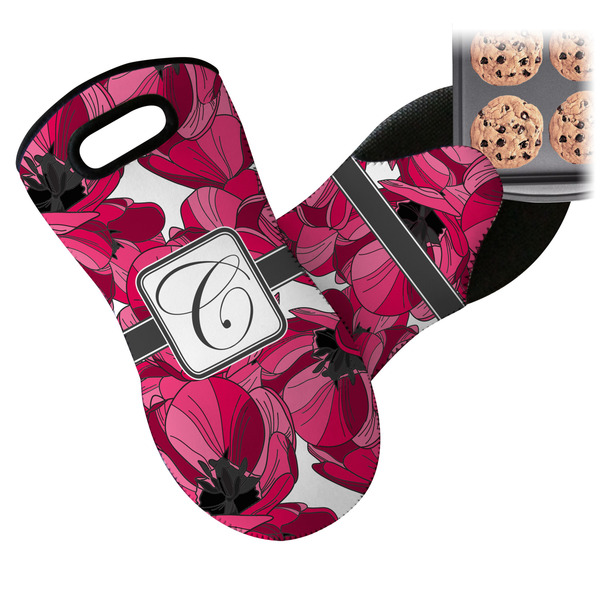 Tulips Neoprene Oven Mitt