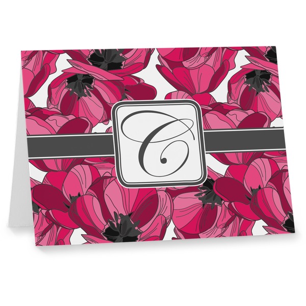 Custom Tulips Note cards (Personalized)