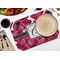 Tulips Octagon Placemat - Single front (LIFESTYLE) Flatlay