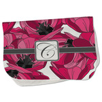 Tulips Burp Cloth - Fleece w/ Initial