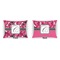Tulips  Outdoor Rectangular Throw Pillow (Front and Back)
