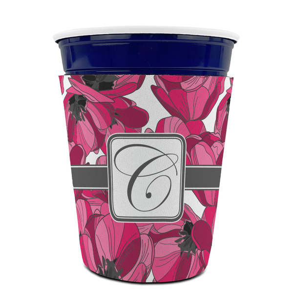 Tulips Party Cup Sleeves - without bottom - FRONT (on cup)