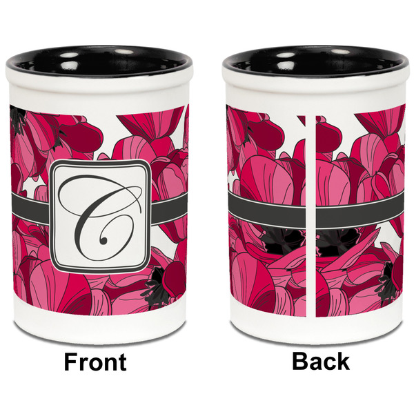 Tulips Pencil Holder - Black - approval