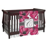 Tulips Baby Blanket (Double Sided) (Personalized)