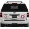 Tulips Personalized Car Magnets on Ford Explorer