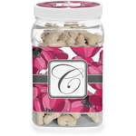 Tulips Dog Treat Jar (Personalized)