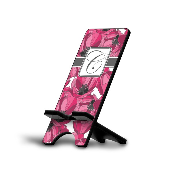 Custom Tulips Cell Phone Stand (Small) (Personalized)