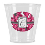 Tulips Plastic Shot Glass (Personalized)