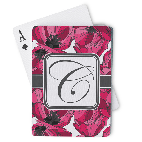 Custom Tulips Playing Cards (Personalized)