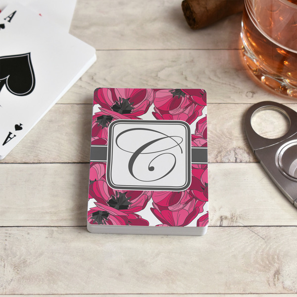 Tulips Playing Cards - In Context