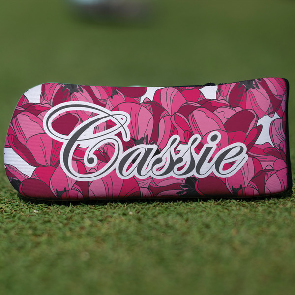 Custom Tulips Blade Putter Cover (Personalized)