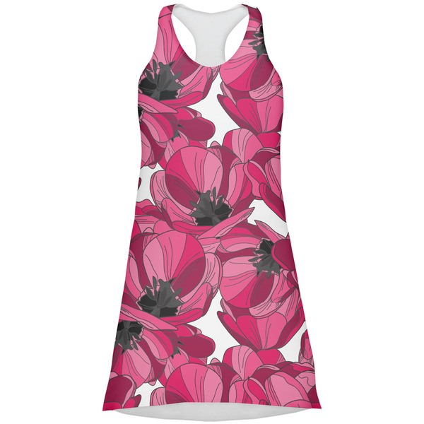 Custom Tulips Racerback Dress - Large