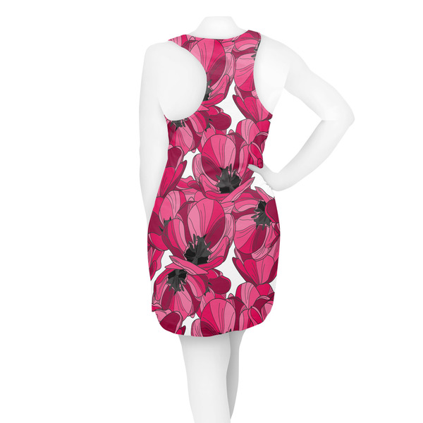 Tulips Racerback Dress - On Model - Back