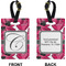 Tulips Rectangle Luggage Tag (Front + Back)