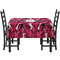 Tulips Rectangular Tablecloths - Side View