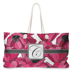 Tulips Large Tote Bag with Rope Handles (Personalized)