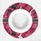 Tulips Round Linen Placemats - LIFESTYLE (single)