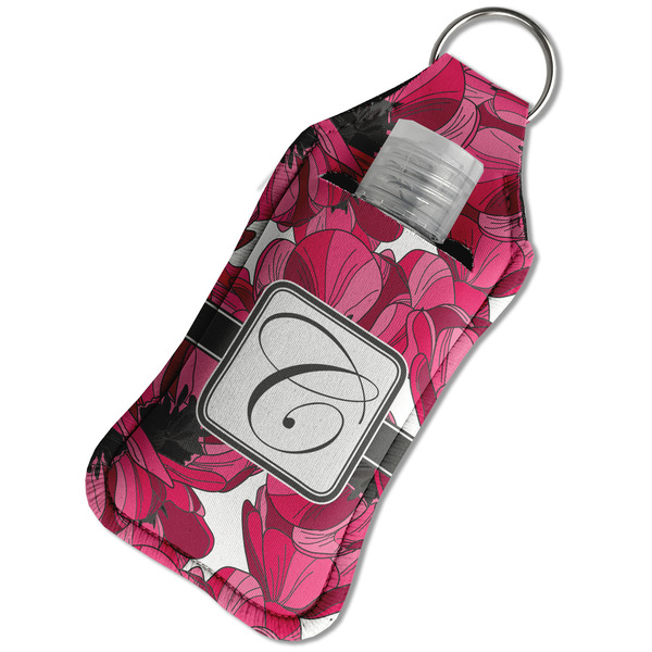 Tulips Sanitizer Holder Keychain - Large in Case