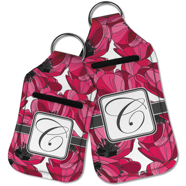 Tulips Sanitizer Holder Keychain - Parent Main