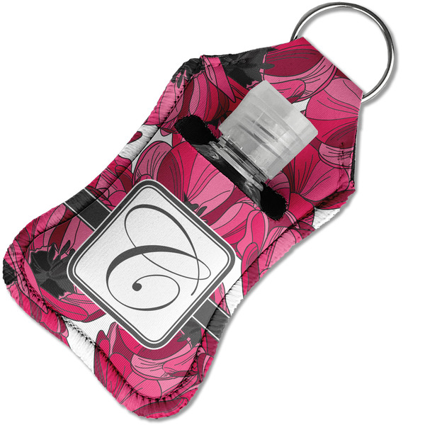 Tulips Sanitizer Holder Keychain - Small in Case
