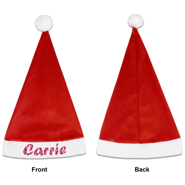 Tulips Santa Hats - Front and Back (Single Print) APPROVAL