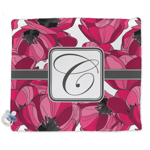 Custom Tulips Security Blanket - Single Sided (Personalized)