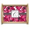 Tulips Natural Wooden Tray - Large (Personalized)