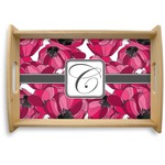 Tulips Natural Wooden Tray - Small (Personalized)