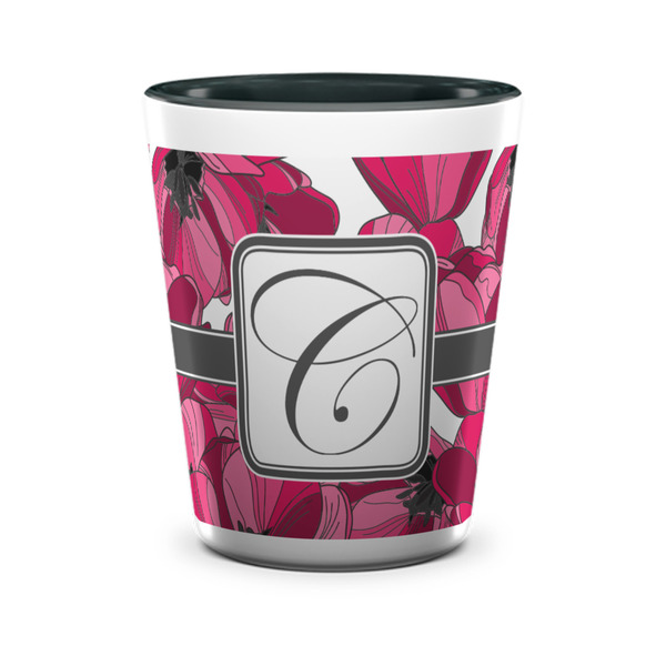 Tulips Shot Glass - Two Tone - FRONT