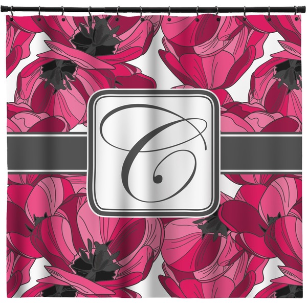 Custom Tulips Shower Curtain - 71" x 74" (Personalized)