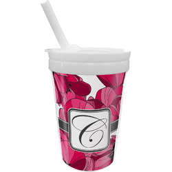 Tulips Sippy Cup with Straw (Personalized)