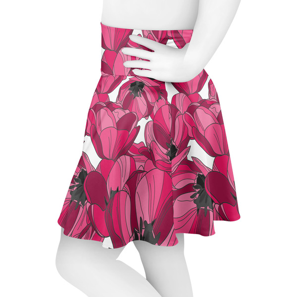 Tulips Skater Skirt - Side