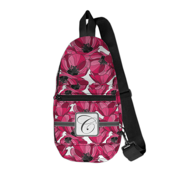 Custom Tulips Sling Bag (Personalized)