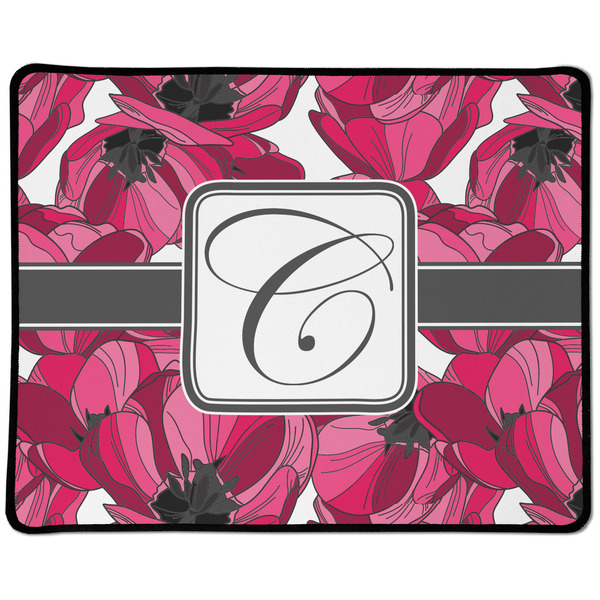 Custom Tulips Large Gaming Mouse Pad - 12.5" x 10" (Personalized)