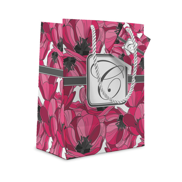 Custom Tulips Small Gift Bag (Personalized)