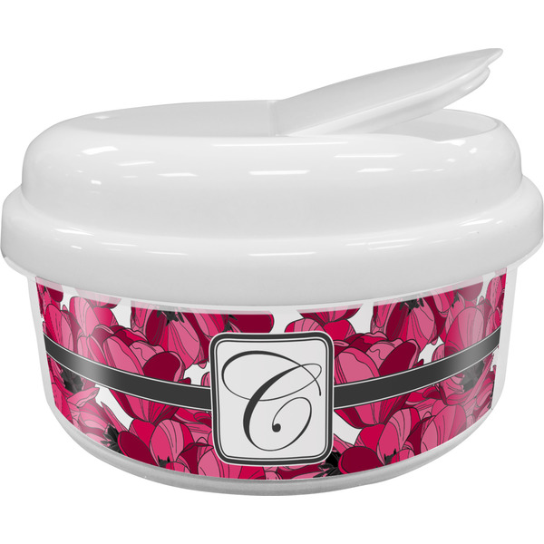 Custom Tulips Snack Container (Personalized)