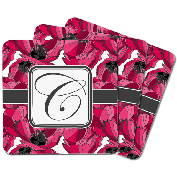 Tulips Square Fridge Magnet - MAIN