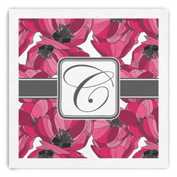 Tulips Paper Dinner Napkins (Personalized)