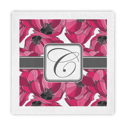 Tulips Decorative Paper Napkins (Personalized)