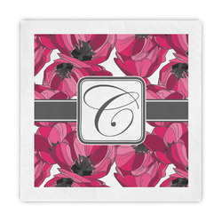 Tulips Decorative Paper Napkins (Personalized)