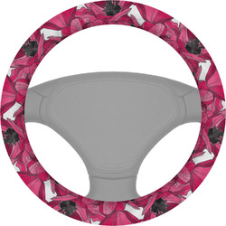 Tulips Steering Wheel Cover (Personalized)